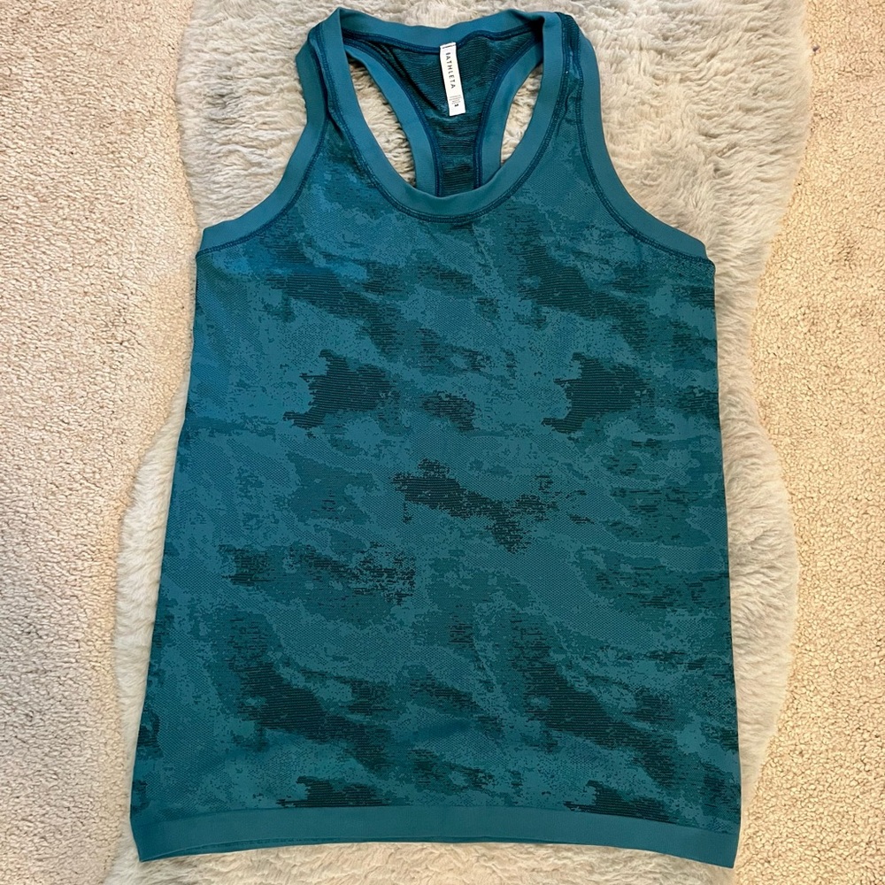 Athleta Teal Tank Top